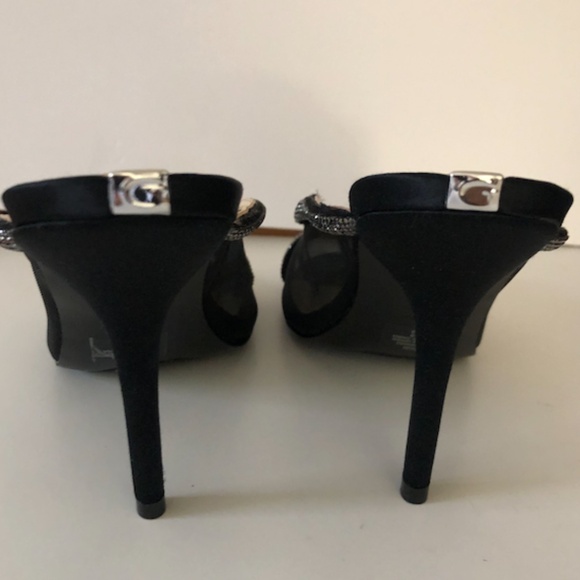 GUESS Mansa Rhinestone Mesh Heels - Picture 13 of 14